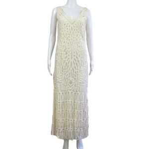 Carole Little Macramé Dress Size 8